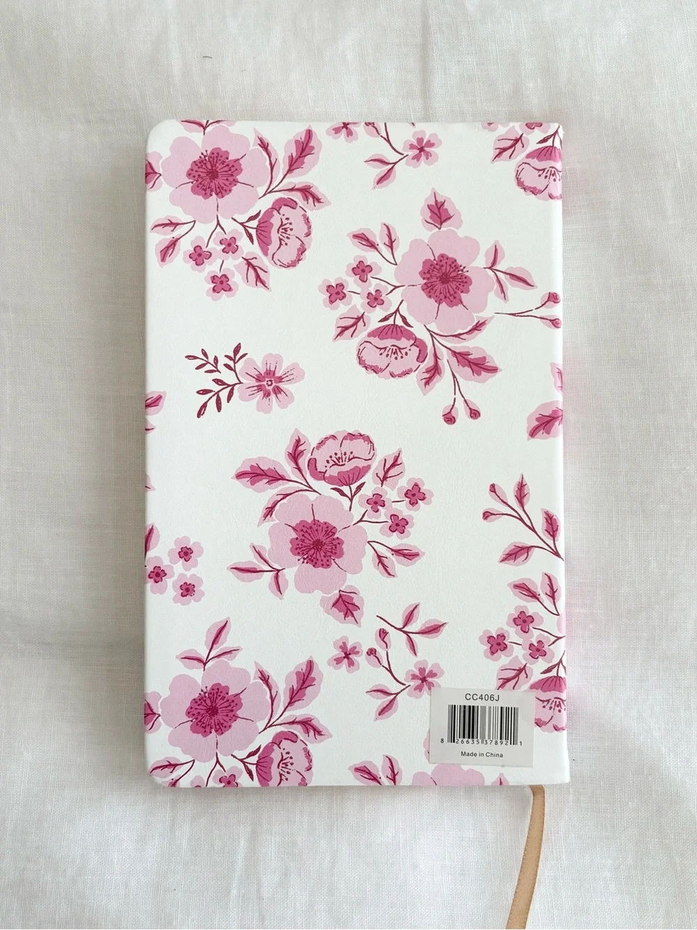 Pink Floral Bible Journal